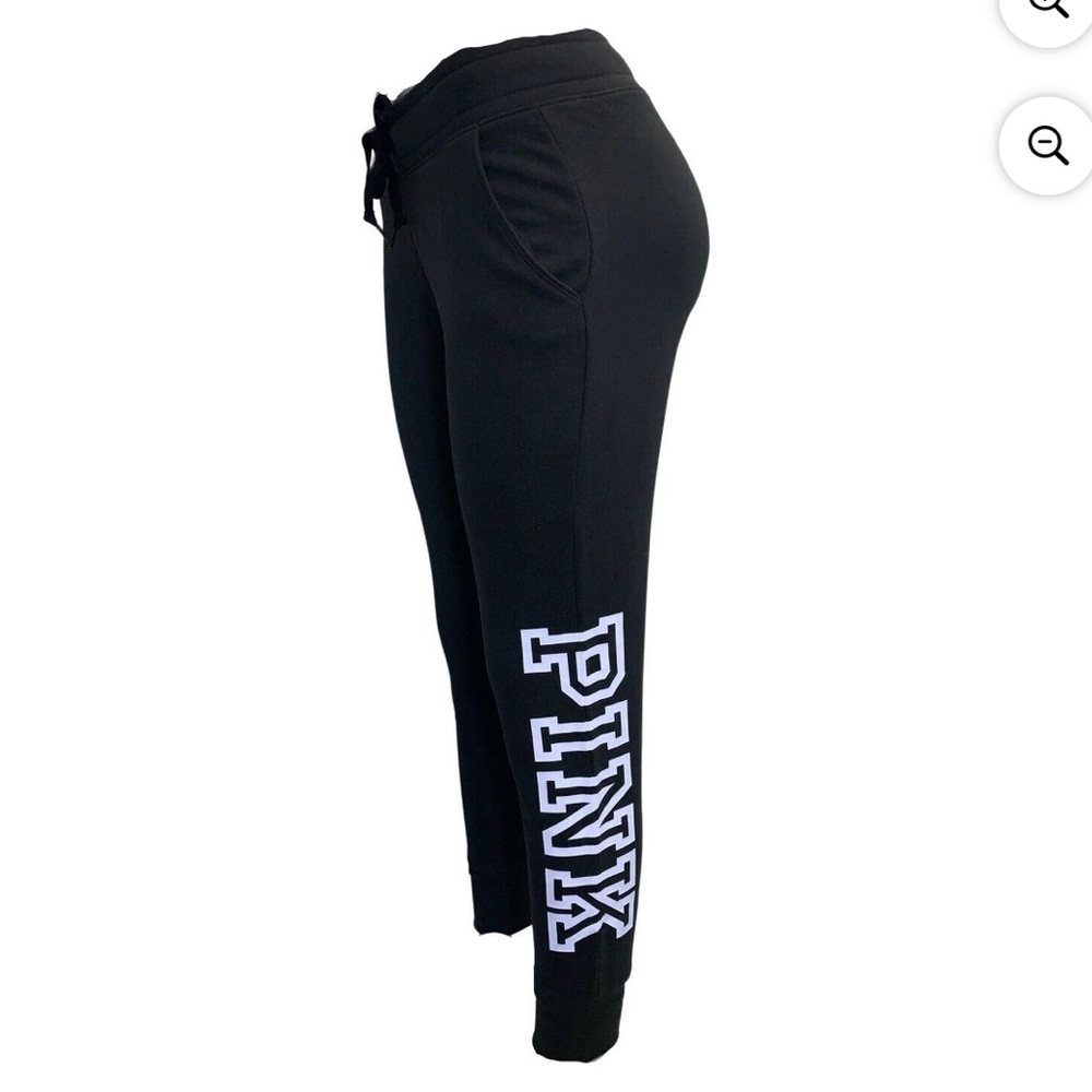 PINK by Victoria Secret black joggers - Picture 7 of 9